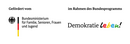 Logo Bundesprogramm Demokratie leben!