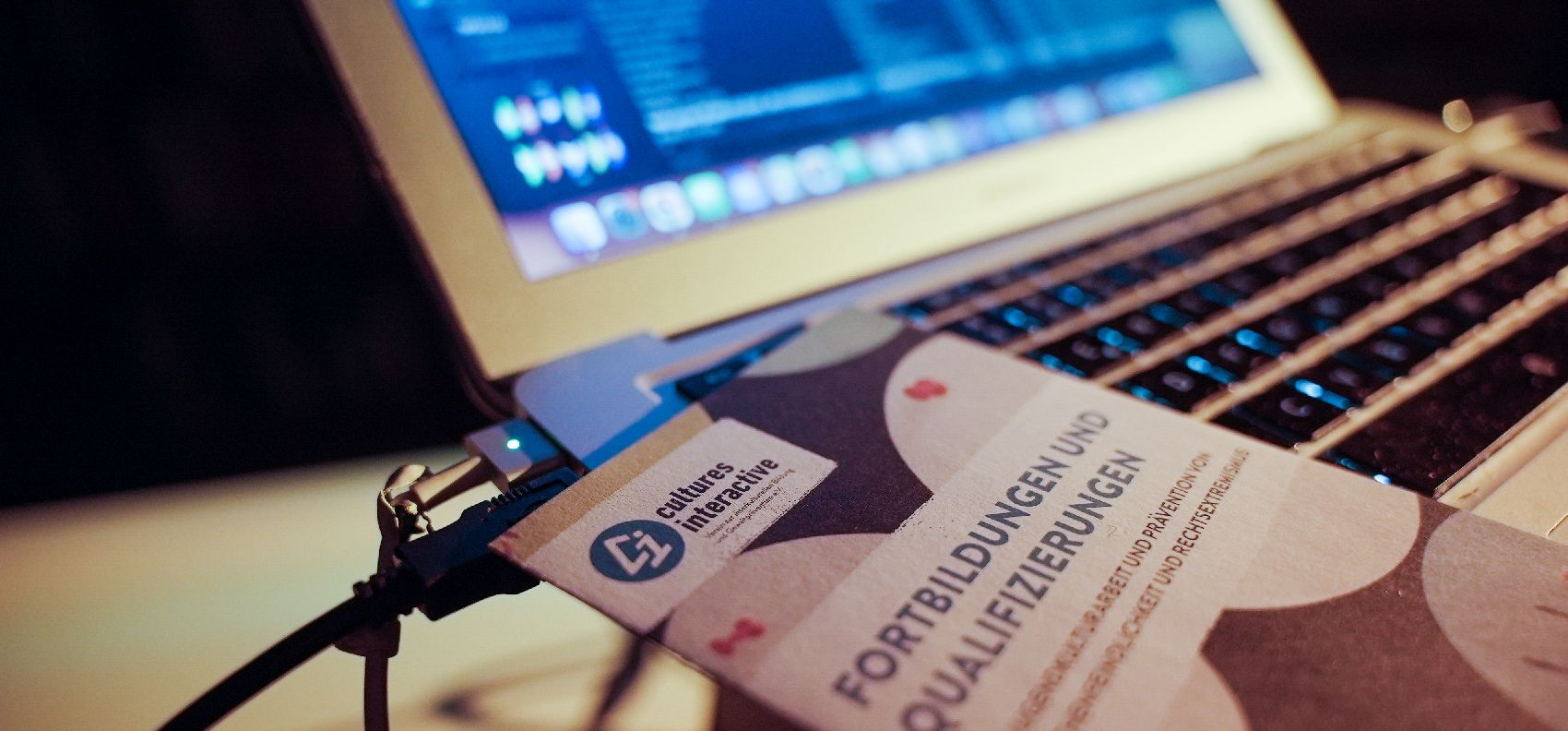 Flyer on further education by Cultures Interactive