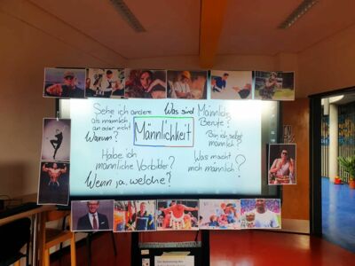Auseinandersetzung mit Männlichkeit