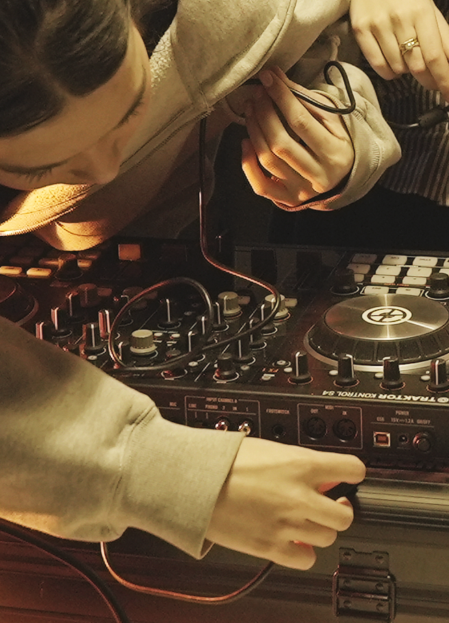 DJing-Workshop mit Jugendlichen
